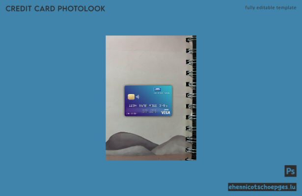 Fotoansicht der Visa-Karte der Cyprus Hellenic Bank